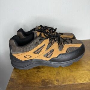 Apex Work Shoes Men's Size 11 Med Brown Black